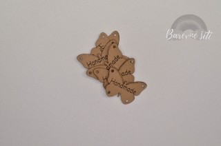 Štítek koženka, Motýlci béžová (E)