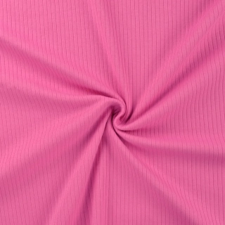 Úplet žebrovaný široký, Fuchsia (E)