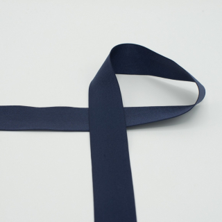 Prádlová guma saténová 3cm Navy (E)