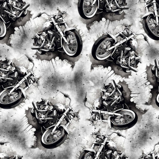 Úplet, Černobílé motorky (E)