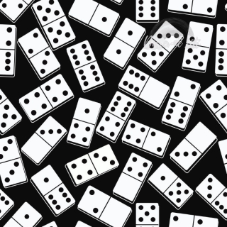Úplet, Černobílé domino (E)