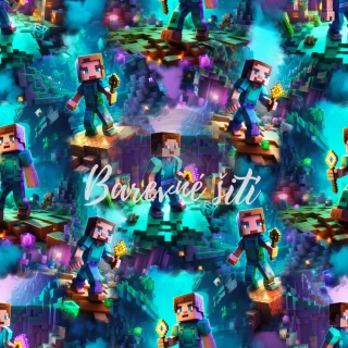 Teplákovina, Steve a Alex, Minecraft (E)