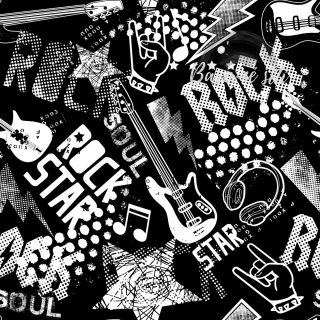 Úplet, Černobílý rock (E)