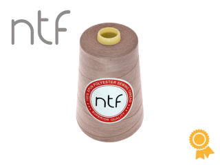 Béžová 672, overlock niť, NTF 5000y (E)