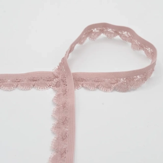 Prádlová krajka 2cm Pudrová (E)