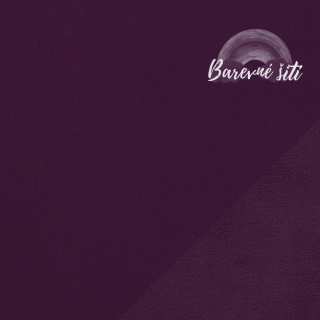 Zimni softshell s elastanem Plum (E)