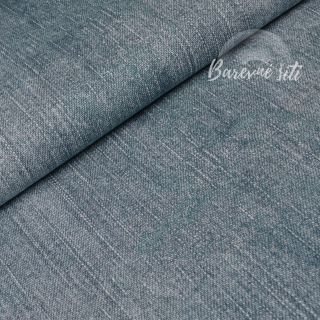 Teplákovina Denim Modrozelenkavá (E)