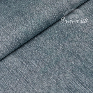 Teplákovina Denim Modrozelenkavá (E) 1,15m/ks