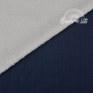 Zimní softshell Beránek Navy (E)
