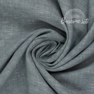 Len s bavlnou Jeans efekt Eukalyptus (E) 1,60m/ks