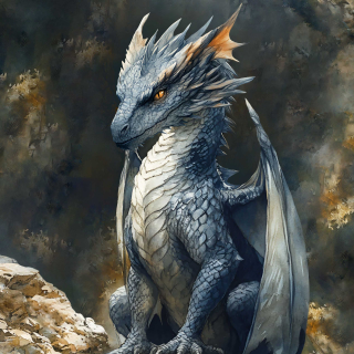 Teplákovina, Dospělý drak trnovitý velikost XL, panel (E)