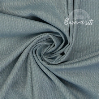 Košilovina, chambray Mika Mint (E)