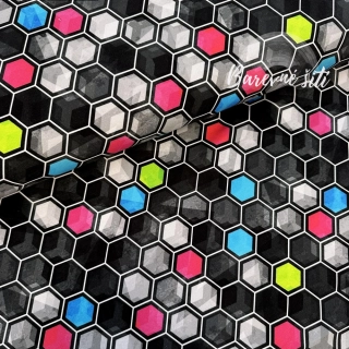 Teplákovina, Šedobarevné hexagony (E)