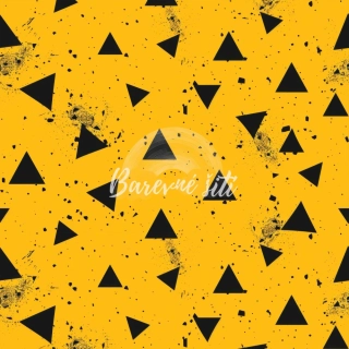 Úplet, Černé trojúhelníčky na žluté (E)