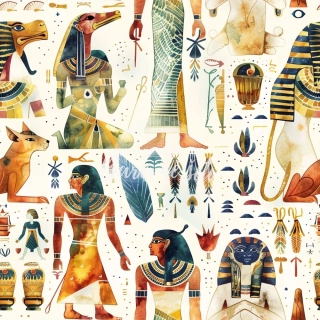 Teplákovina, Bohové Egypta (E)
