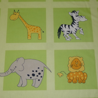 Plátno na povlečení 5m Zoo (E)