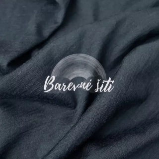 Letní merino úplet, Navy (E)