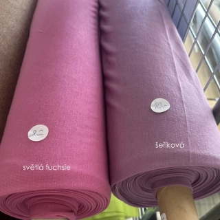 Letní merino rib Světlá fuchsie (E)