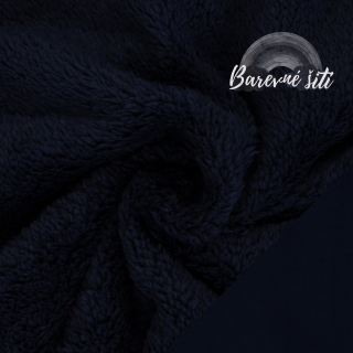 Fleece oboustranný Navy (E) *poslední metry*