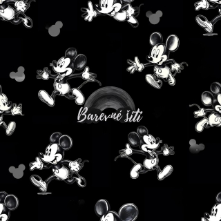 Zimní softshell Mickey na černé PŘEDOBJEDNÁVKA (P)