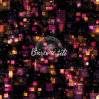 Zimní softshell Kostičkované noční město PŘEDOBJEDNÁVKA (P)
